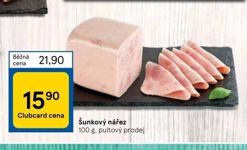 Šunkový nářez