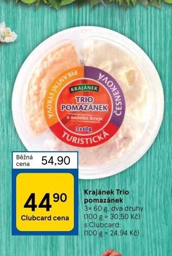 Krajánek Trio pomazánek
