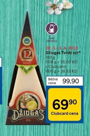 Džiugas Tvrdý sýr