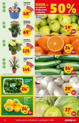 akční leták Penny Market 30.3.2023-5.4.2023