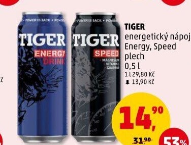 Energetický nápoj Tiger
