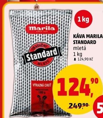 Mletá káva Standard Marila