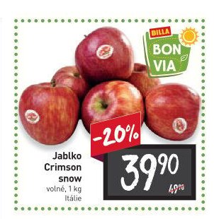 Jablko Crimson snow