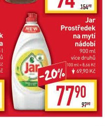 Jar Prostředek na mytí nádobí