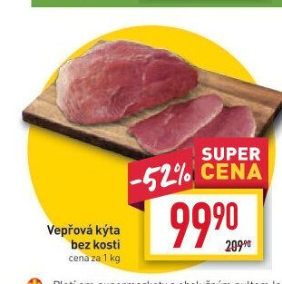 Vepřová kýta bez kosti