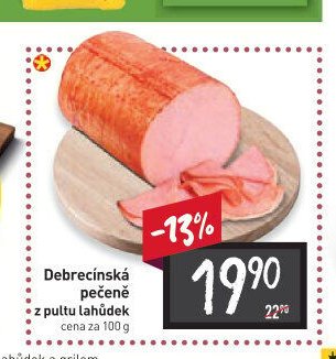 Debrecínská pečeně z pultu lahůdek