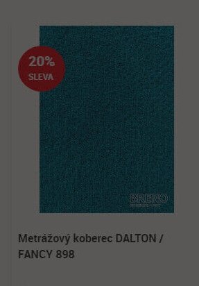 Metrážový koberec DALTON / FANCY 898 - Breno koberce akcniletaky.com