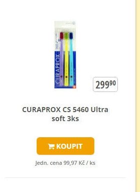 CURAPROX CS 5460 Ultra soft 3ks