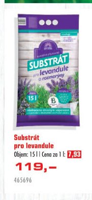 Substrát pro levandule - UNI HOBBY akcniletaky.com