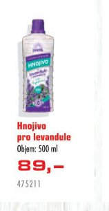 Hnojivo pro levandule - UNI HOBBY akcniletaky.com