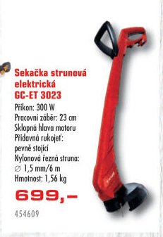 Sekačka strunová elektrická GC-ET 3023 - UNI HOBBY akcniletaky.com