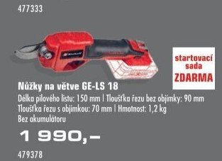 Nůžky na větve GE-LS 18 - UNI HOBBY akcniletaky.com