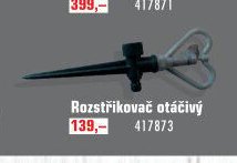 Rozstřikovač otáčivý - UNI HOBBY akcniletaky.com