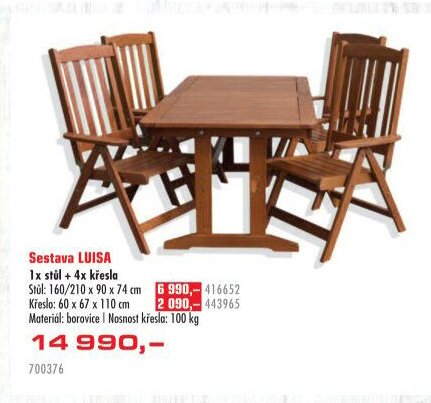 Sestava LUISA - UNI HOBBY akcniletaky.com