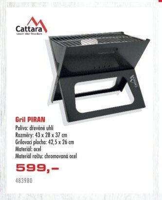 Gril PIRAN - UNI HOBBY akcniletaky.com