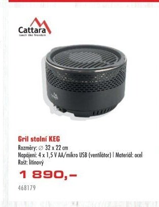 Gril stolní KEG - UNI HOBBY akcniletaky.com