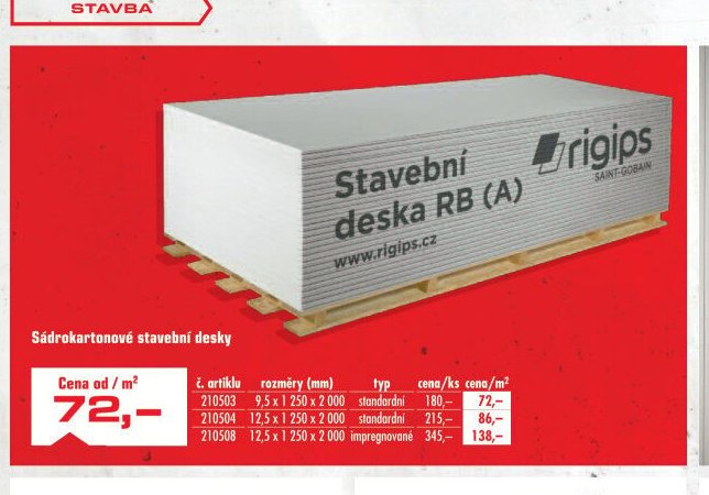 Sádrokartonové stavební desky - UNI HOBBY akcniletaky.com