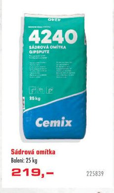 Sádrová omítka - UNI HOBBY akcniletaky.com