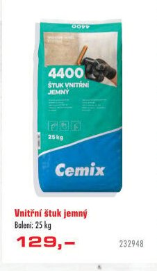 Vnitřní štuk jemný - UNI HOBBY akcniletaky.com