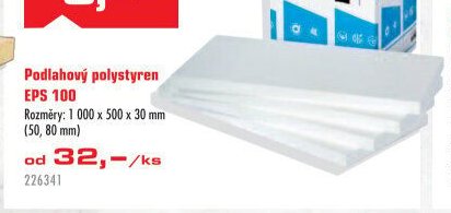 Podlahový polystyren EPS 100 - UNI HOBBY akcniletaky.com
