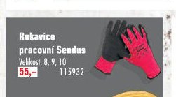 Rukavice pracovní Sendus - UNI HOBBY akcniletaky.com