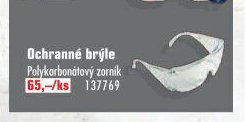 Ochranné brýle Polykarbonátový zorník - UNI HOBBY akcniletaky.com