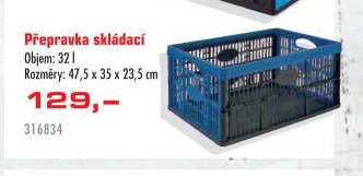 Přepravka skládací - UNI HOBBY akcniletaky.com