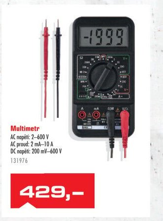 Multimetr - UNI HOBBY akcniletaky.com