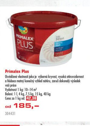 Primalex Plus - UNI HOBBY akcniletaky.com