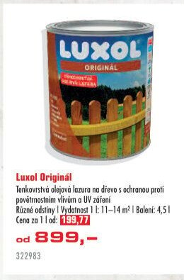Luxol Originál - UNI HOBBY akcniletaky.com