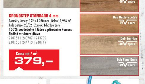 KRONOSTEP STANDARD 4 mm - UNI HOBBY akcniletaky.com