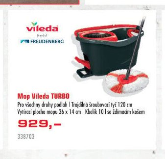 Mop Vileda TURBO - UNI HOBBY akcniletaky.com
