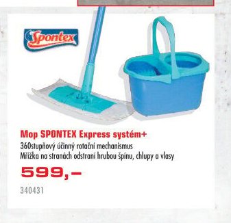 Mop SPONTEX Express systém+ - UNI HOBBY akcniletaky.com