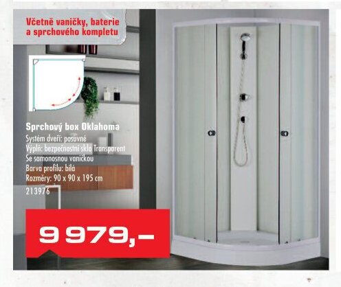 Sprchový box Oklahoma - UNI HOBBY akcniletaky.com