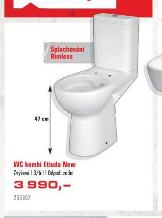 WC kombi Etiuda New - UNI HOBBY akcniletaky.com