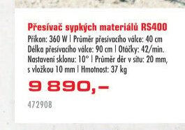 Přesívač sypkých materiálů RS400 - UNI HOBBY akcniletaky.com