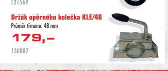 Držák opěrného kolečka KLE/48 - UNI HOBBY akcniletaky.com