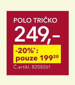POLO TRIČKO