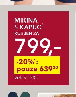 MIKINA S KAPUCÍ