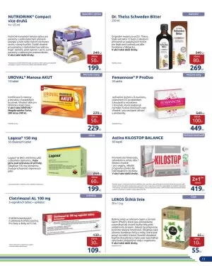 akční leták BENU Lékárna 1.4.2023-30.4.2023