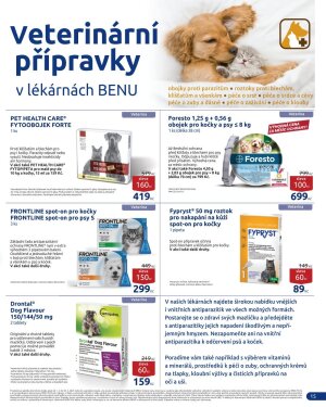 akční leták BENU Lékárna 1.4.2023-30.4.2023