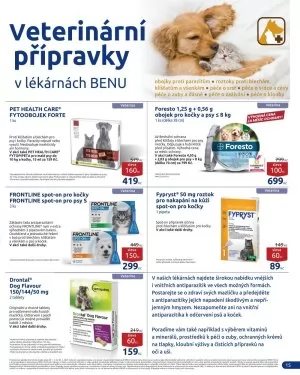 akční leták BENU Lékárna 1.4.2023-30.4.2023