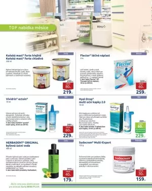 akční leták BENU Lékárna 1.4.2023-30.4.2023