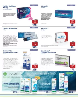 akční leták BENU Lékárna 1.4.2023-30.4.2023