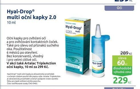 Hyal-Drop multi oční kapky 2.0 10 ml