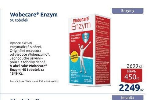 Wobecare Enzym 90 tobolek