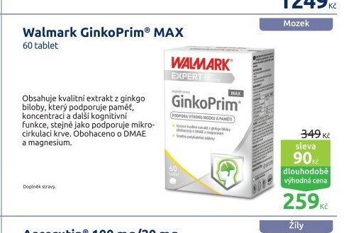 Walmark GinkoPrim® MAX