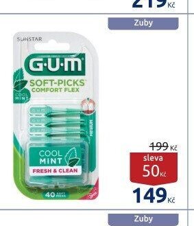 GUM SoftPicks Comfort Flex Mint