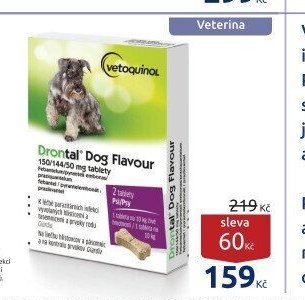 Drontal Dog Flavour 150/144/50 mg