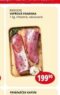 BIDFOOD VEPŘOVÁ PANENKA 1 kg